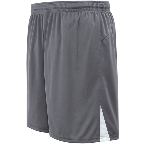 High 5 Youth Hawk Shorts in Graphite/White  -Part of the Youth, Youth-Shorts, High5-Products, Soccer, All-Sports-1 product lines at KanaleyCreations.com