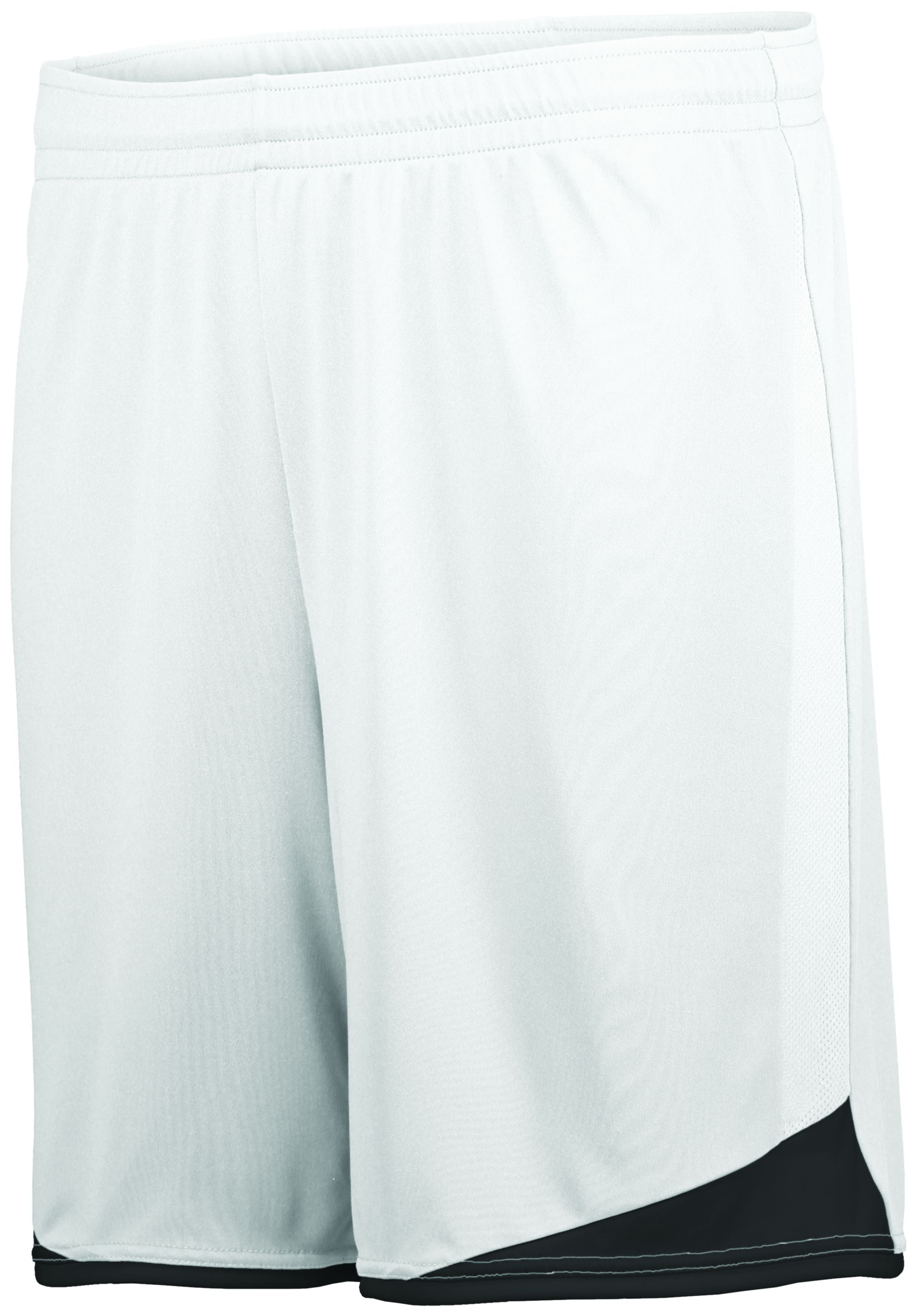 High 5 Youth Stamford Soccer Shorts in White/Black  -Part of the Youth, Youth-Shorts, High5-Products, Soccer, All-Sports-1 product lines at KanaleyCreations.com