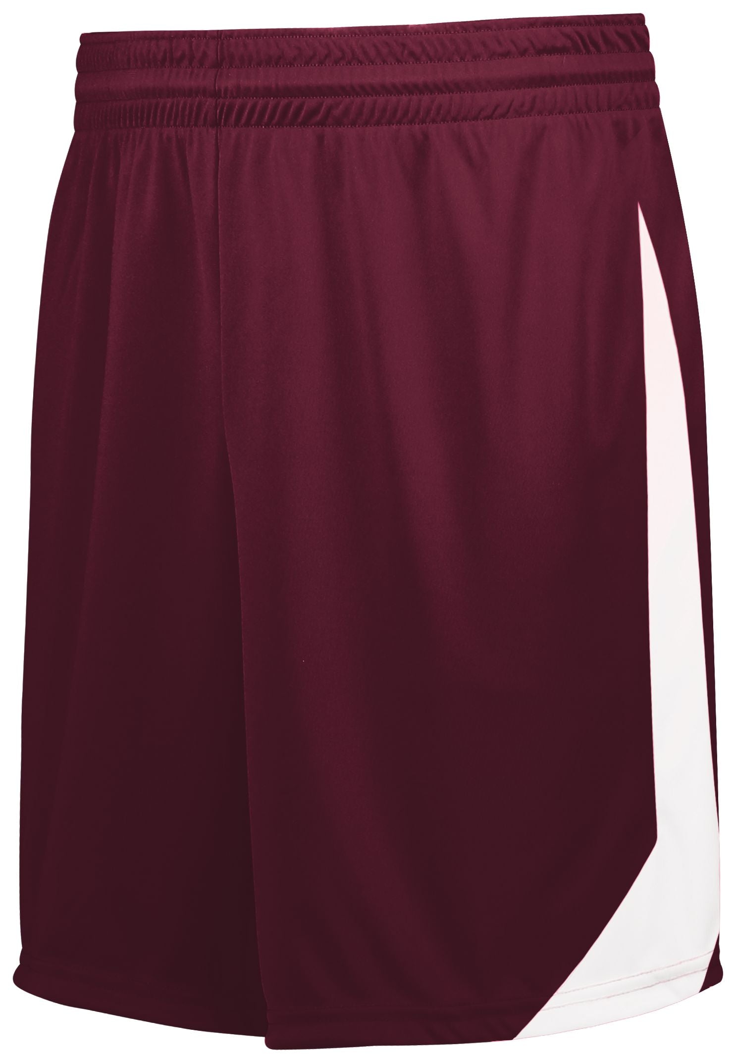High 5 Athletico Shorts in Maroon/White  -Part of the Adult, Adult-Shorts, High5-Products, Soccer, All-Sports-1 product lines at KanaleyCreations.com