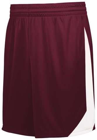 High 5 Youth Athletico Shorts in Maroon/White  -Part of the Youth, Youth-Shorts, High5-Products, Soccer, All-Sports-1 product lines at KanaleyCreations.com