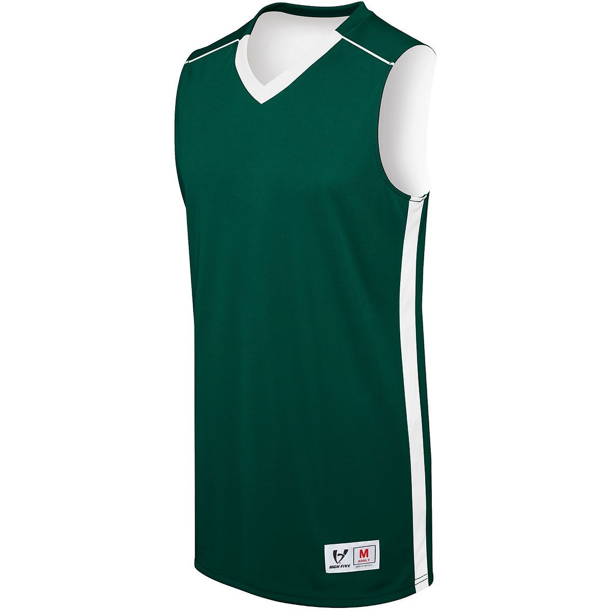 Augusta Sportswear Adult Competition Reversible Jersey in Forest/White  -Part of the Adult, Adult-Jersey, Augusta-Products, Basketball, Shirts, All-Sports, All-Sports-1 product lines at KanaleyCreations.com