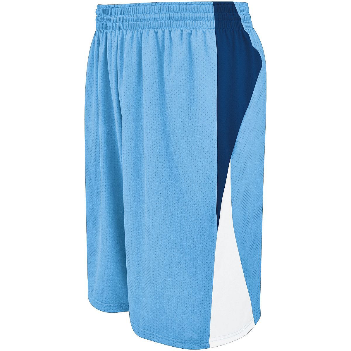Holloway Campus Reversible Shorts in Columbia Blue/Navy/White  -Part of the Adult, Adult-Shorts, Basketball, Holloway, All-Sports, All-Sports-1 product lines at KanaleyCreations.com
