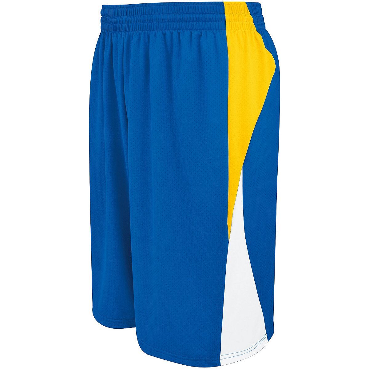 Holloway Campus Reversible Shorts in Royal/Athletic Gold/White  -Part of the Adult, Adult-Shorts, Basketball, Holloway, All-Sports, All-Sports-1 product lines at KanaleyCreations.com
