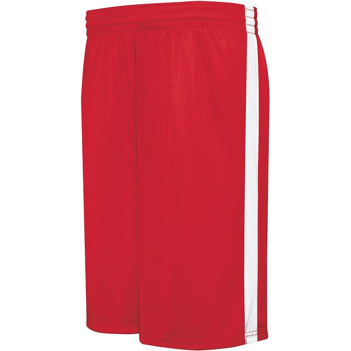 Augusta Sportswear Competition Reversible Shorts in Scarlet/White  -Part of the Adult, Adult-Shorts, Augusta-Products, Basketball, All-Sports, All-Sports-1 product lines at KanaleyCreations.com