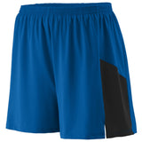 Augusta Sportswear Sprint Shorts in Royal/Black  -Part of the Adult, Adult-Shorts, Augusta-Products, Track-Field product lines at KanaleyCreations.com