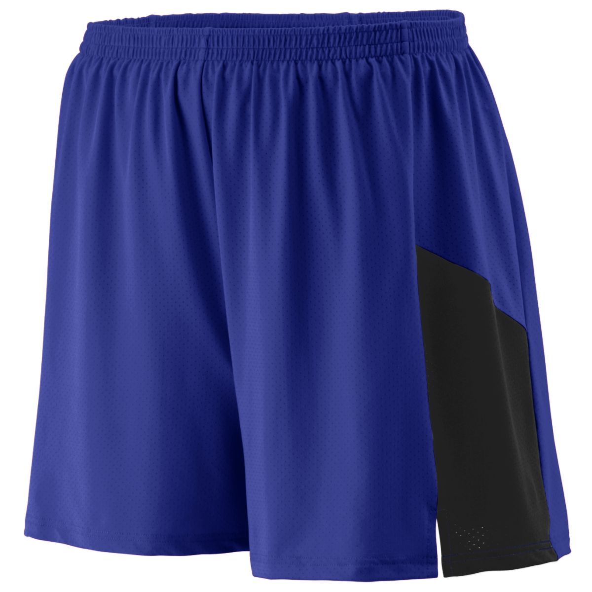 Augusta Sportswear Sprint Shorts in Purple/Black  -Part of the Adult, Adult-Shorts, Augusta-Products, Track-Field product lines at KanaleyCreations.com
