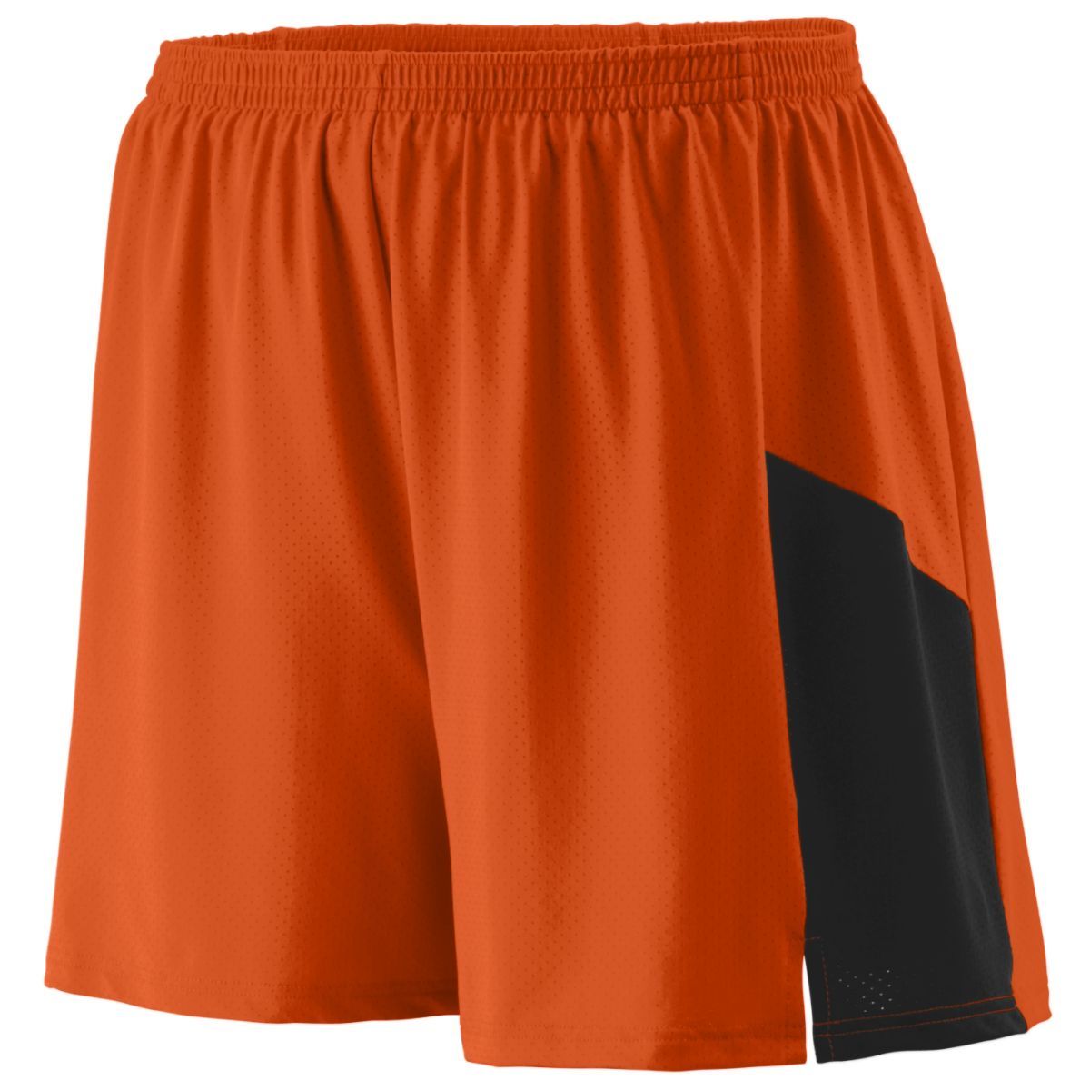 Augusta Sportswear Youth Sprint Shorts in Orange/Black  -Part of the Youth, Youth-Shorts, Augusta-Products, Track-Field product lines at KanaleyCreations.com