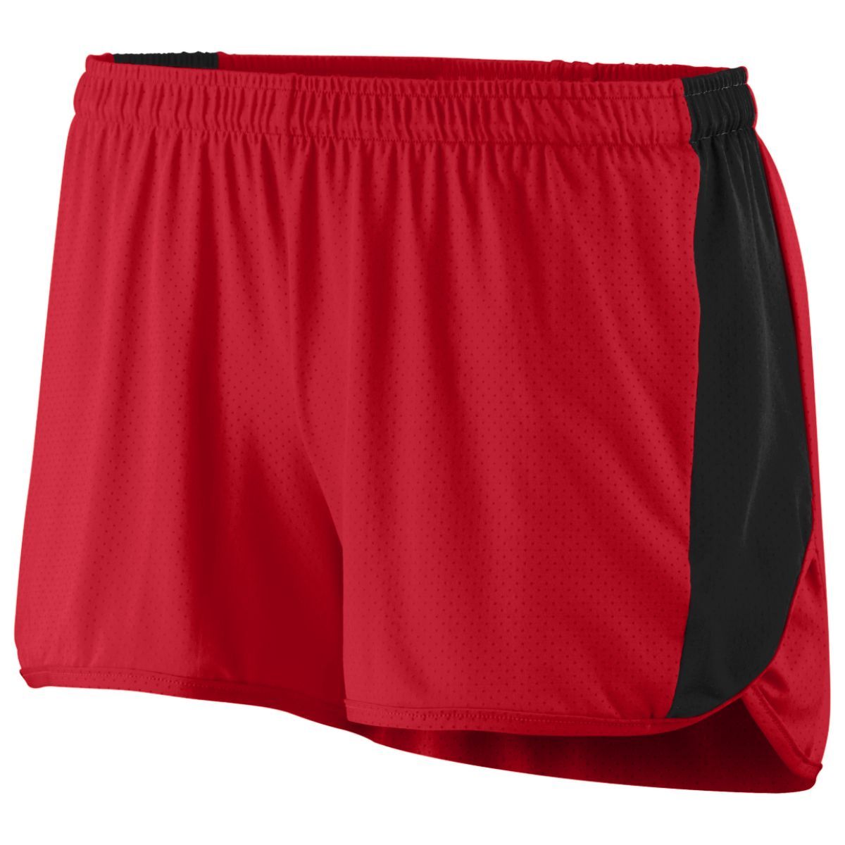 Augusta Sportswear Ladies Sprint Shorts in Red/Black  -Part of the Ladies, Ladies-Shorts, Augusta-Products, Track-Field product lines at KanaleyCreations.com
