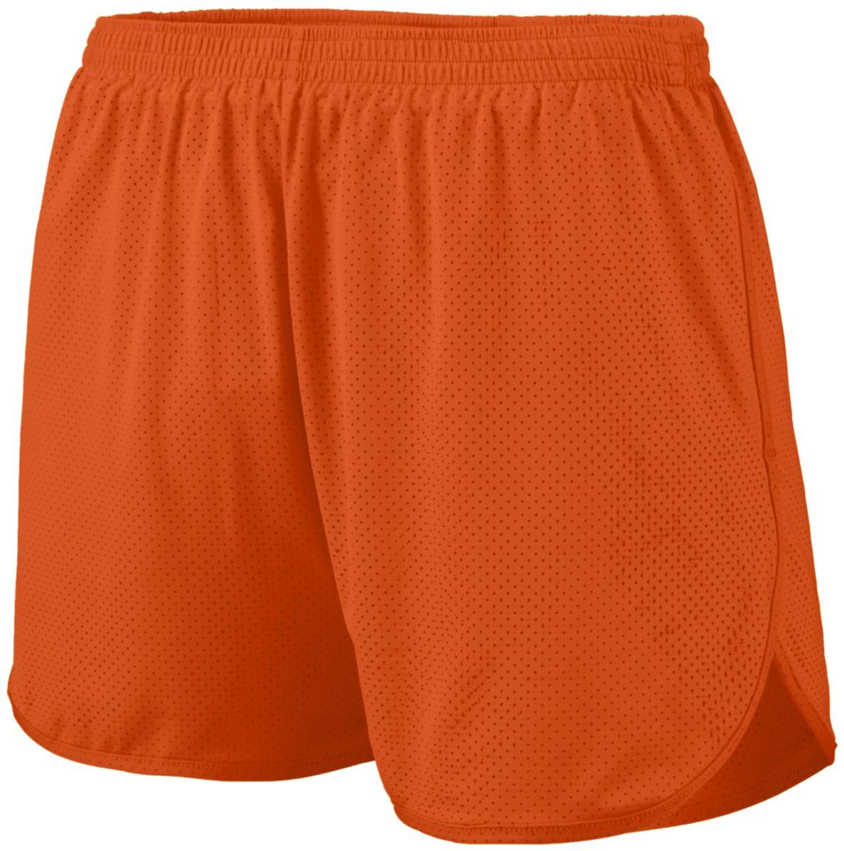 Augusta Sportswear Solid Split Shorts in Orange  -Part of the Adult, Adult-Shorts, Augusta-Products, Track-Field product lines at KanaleyCreations.com