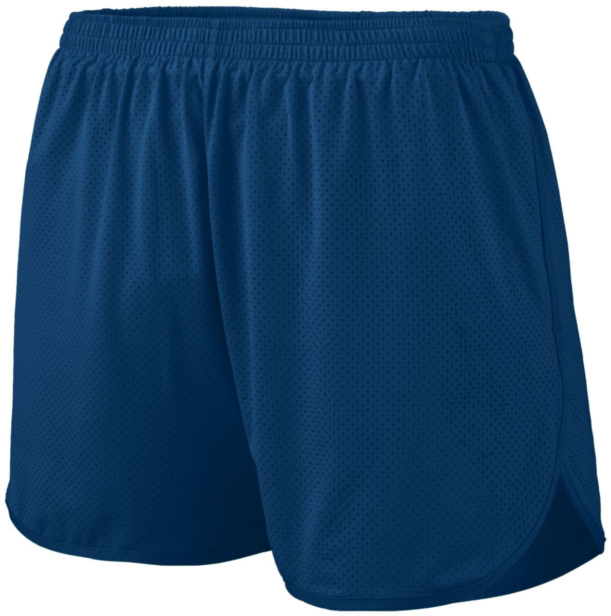 Augusta Sportswear Solid Split Shorts in Navy  -Part of the Adult, Adult-Shorts, Augusta-Products, Track-Field product lines at KanaleyCreations.com