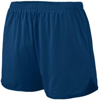 Augusta Sportswear Solid Split Shorts in Navy  -Part of the Adult, Adult-Shorts, Augusta-Products, Track-Field product lines at KanaleyCreations.com