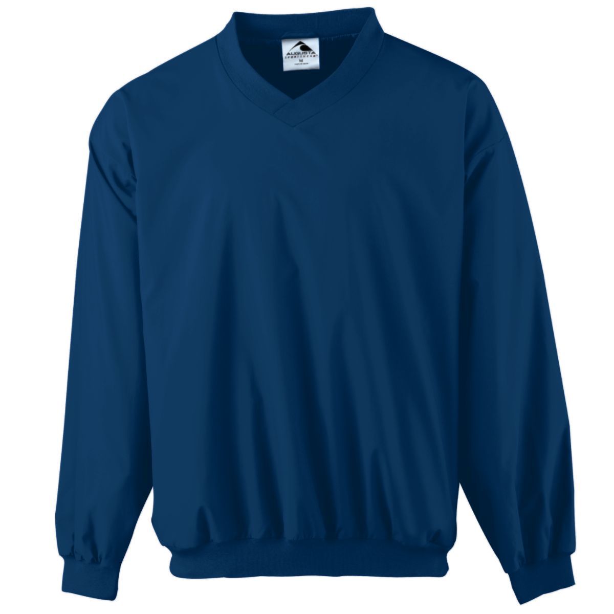 Augusta Sportswear Micro Poly Windshirt/Lined in Navy  -Part of the Adult, Adult-Jacket, Augusta-Products, Outerwear product lines at KanaleyCreations.com