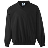 Augusta Sportswear Micro Poly Windshirt/Lined in Black  -Part of the Adult, Adult-Jacket, Augusta-Products, Outerwear product lines at KanaleyCreations.com