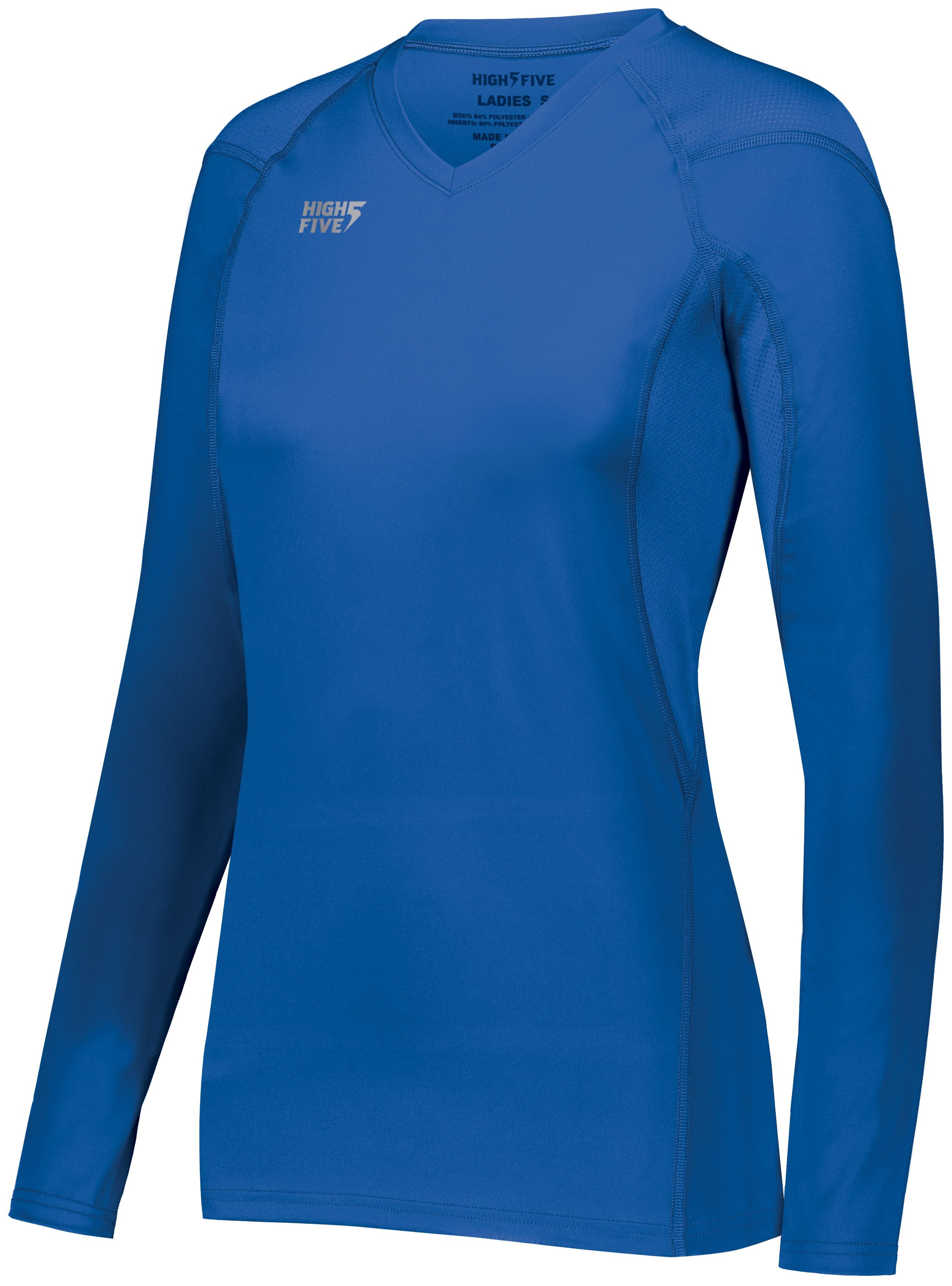 High 5 Ladies Truhit Long Sleeve Jersey in Royal  -Part of the Ladies, Ladies-Jersey, High5-Products, Volleyball, Shirts product lines at KanaleyCreations.com