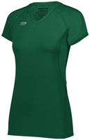 High 5 Ladies Truhit Short Sleeve Jersey in Forest  -Part of the Ladies, Ladies-Jersey, High5-Products, Volleyball, Shirts product lines at KanaleyCreations.com