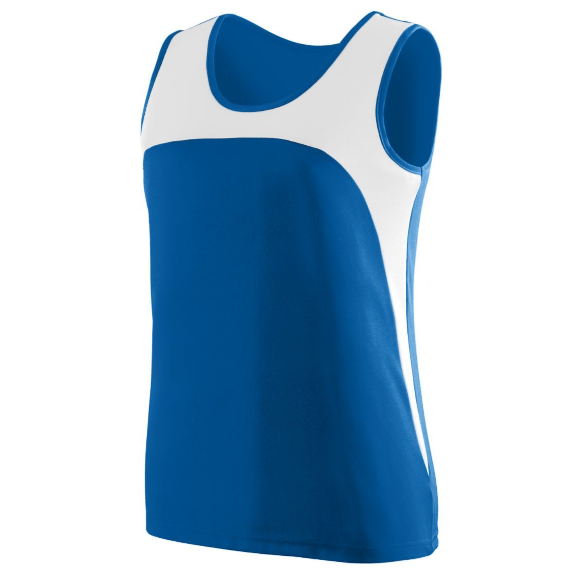 Augusta Sportswear Ladies Rapidpace Track Jersey in Royal/White  -Part of the Ladies, Ladies-Jersey, Augusta-Products, Track-Field, Shirts product lines at KanaleyCreations.com