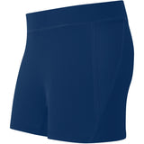 High 5 Ladies Side Insert Shorts in Navy/Navy  -Part of the Ladies, Ladies-Shorts, High5-Products, Volleyball product lines at KanaleyCreations.com