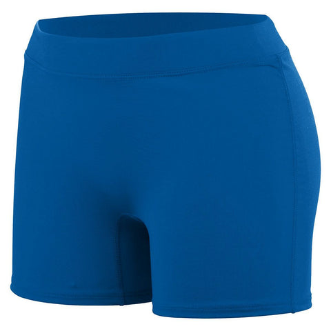 High 5 Ladies Knock Out Shorts in Royal  -Part of the Ladies, Ladies-Shorts, High5-Products, Volleyball product lines at KanaleyCreations.com