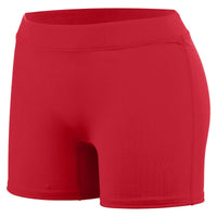 High 5 Ladies Knock Out Shorts in Scarlet  -Part of the Ladies, Ladies-Shorts, High5-Products, Volleyball product lines at KanaleyCreations.com