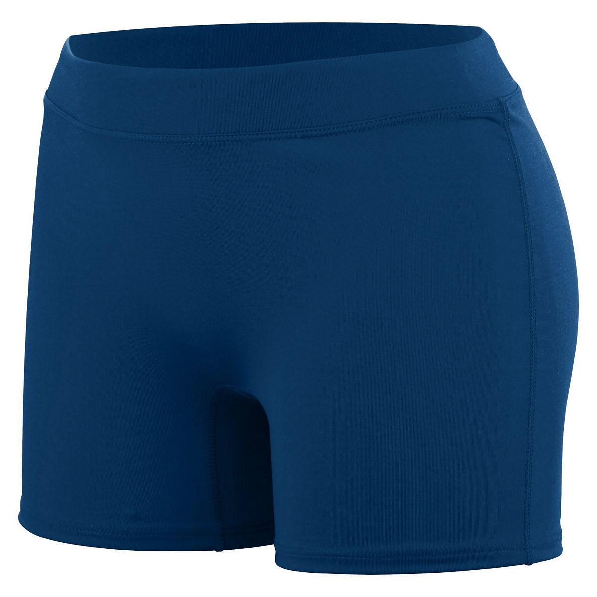 High 5 Girls Knock Out Shorts in Navy  -Part of the Girls, High5-Products, Volleyball, Girls-Shorts product lines at KanaleyCreations.com