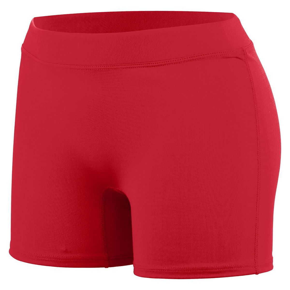 High 5 Girls Knock Out Shorts in Scarlet  -Part of the Girls, High5-Products, Volleyball, Girls-Shorts product lines at KanaleyCreations.com
