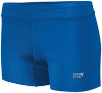 High 5 Ladies Truhit Volleyball Shorts in Royal  -Part of the Ladies, Ladies-Shorts, High5-Products, Volleyball product lines at KanaleyCreations.com