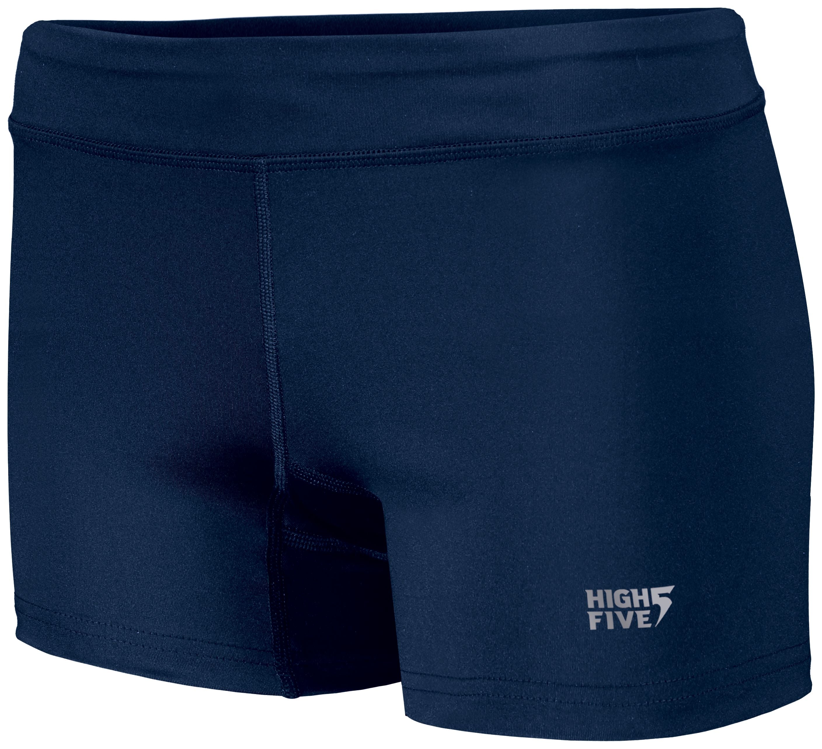High 5 Ladies Truhit Volleyball Shorts in Navy  -Part of the Ladies, Ladies-Shorts, High5-Products, Volleyball product lines at KanaleyCreations.com