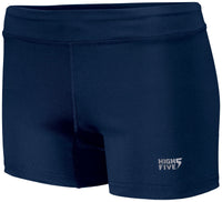 High 5 Ladies Truhit Volleyball Shorts in Navy  -Part of the Ladies, Ladies-Shorts, High5-Products, Volleyball product lines at KanaleyCreations.com