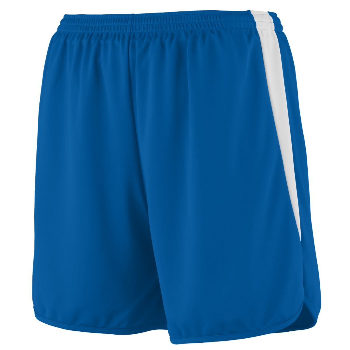Augusta Sportswear Rapidpace Track Shorts in Royal/White  -Part of the Adult, Adult-Shorts, Augusta-Products, Track-Field product lines at KanaleyCreations.com