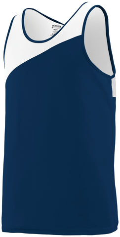 Augusta Sportswear Accelerate Jersey in Navy/White  -Part of the Adult, Adult-Jersey, Augusta-Products, Track-Field, Shirts product lines at KanaleyCreations.com