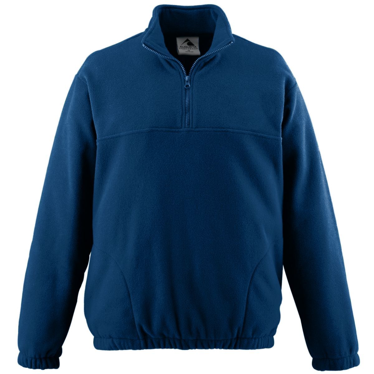 Augusta Sportswear Chill Fleece Half-Zip Pullover in Navy  -Part of the Adult, Adult-Pullover, Augusta-Products, Outerwear product lines at KanaleyCreations.com