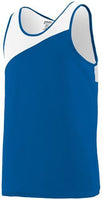 Augusta Sportswear Youth Accelerate Jersey in Royal/White  -Part of the Youth, Youth-Jersey, Augusta-Products, Track-Field, Shirts product lines at KanaleyCreations.com