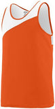 Augusta Sportswear Youth Accelerate Jersey in Orange/White  -Part of the Youth, Youth-Jersey, Augusta-Products, Track-Field, Shirts product lines at KanaleyCreations.com