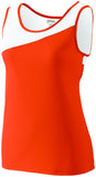 Augusta Sportswear Ladies Accelerate Jersey in Orange/White  -Part of the Ladies, Ladies-Jersey, Augusta-Products, Track-Field, Shirts product lines at KanaleyCreations.com