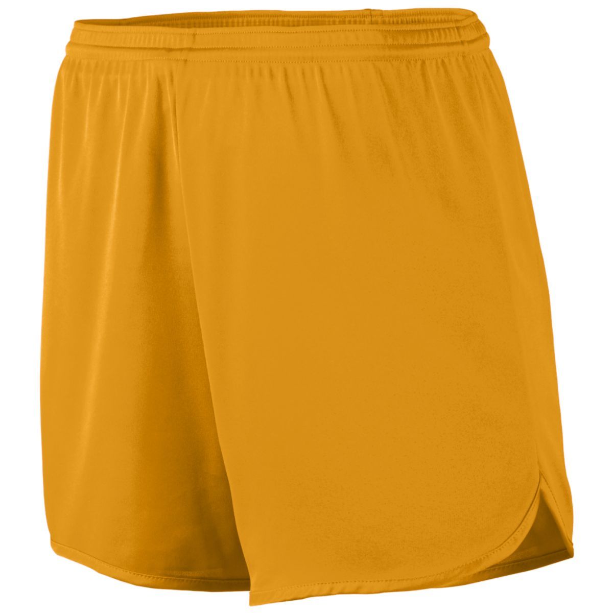 Augusta Sportswear Accelerate Shorts in Gold  -Part of the Adult, Adult-Shorts, Augusta-Products, Track-Field product lines at KanaleyCreations.com