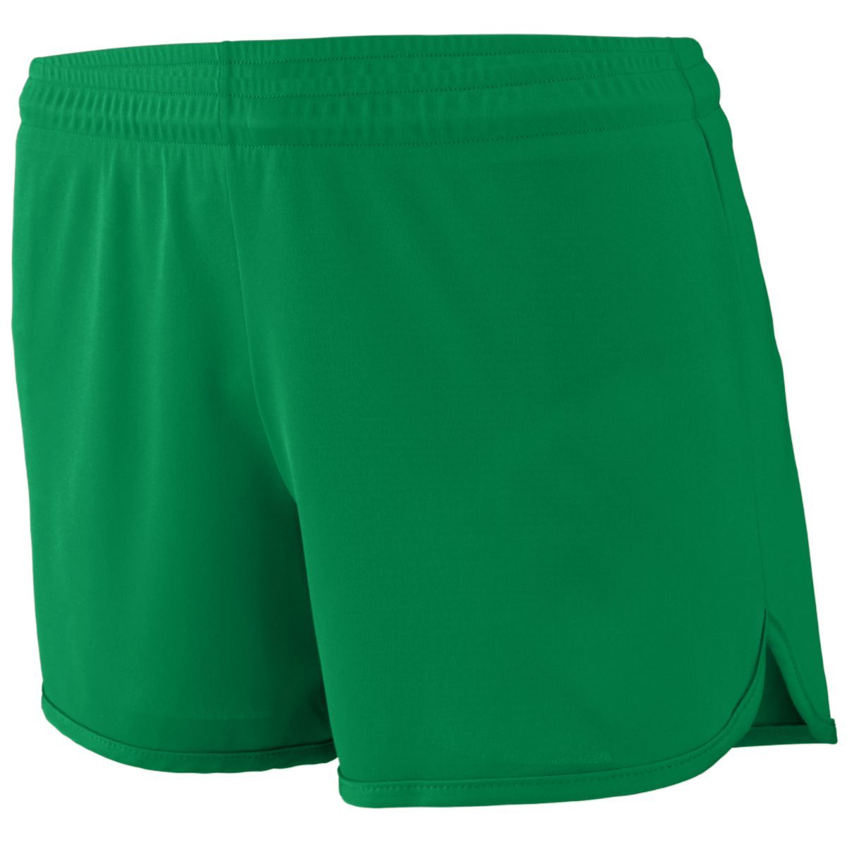 Augusta Sportswear Ladies Accelerate Shorts in Kelly  -Part of the Ladies, Ladies-Shorts, Augusta-Products, Track-Field product lines at KanaleyCreations.com