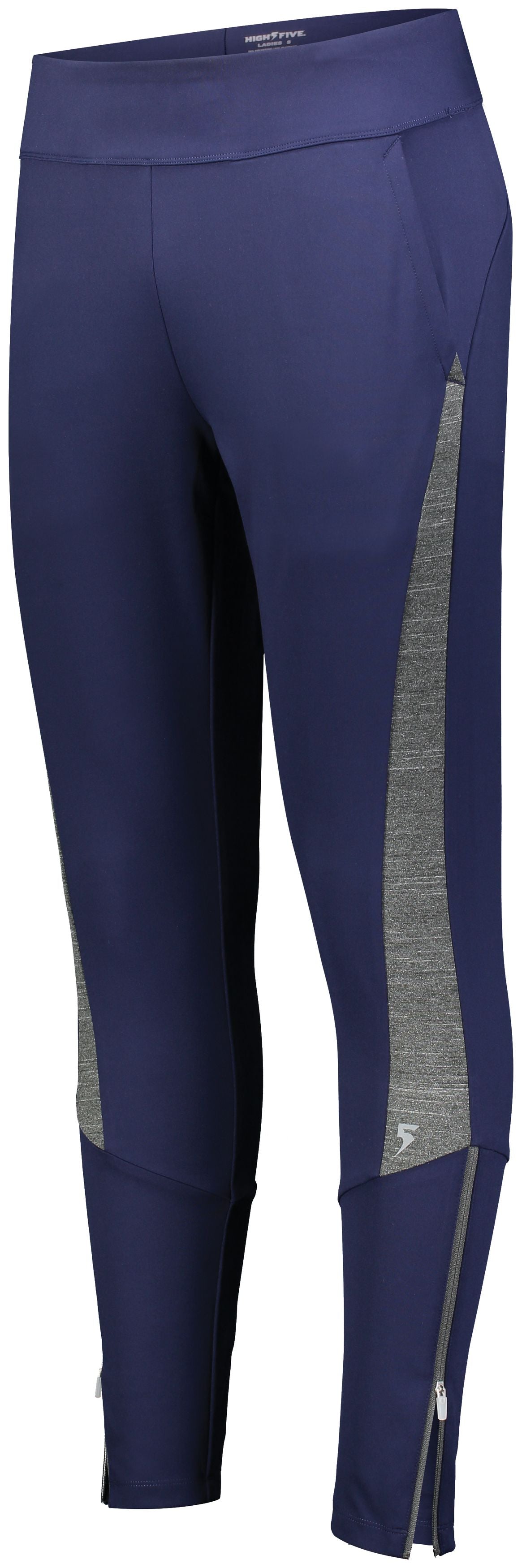High 5 Ladies Free Form Pant in Navy/Carbon Heather  -Part of the Ladies, Ladies-Pants, Pants, High5-Products product lines at KanaleyCreations.com