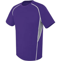 High 5 Evolution Short Sleeve in Purple/Graphite/White  -Part of the Adult, High5-Products, Shirts product lines at KanaleyCreations.com