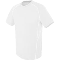 High 5 Youth Evolution Short Sleeve in White/White/White  -Part of the Youth, High5-Products, Shirts product lines at KanaleyCreations.com