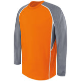 High 5 Youth Long Sleeve Evolution in Orange/Graphite/White  -Part of the Youth, High5-Products, Shirts product lines at KanaleyCreations.com