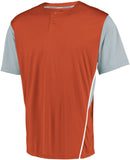 Russell Athletic Performance Two-Button Color Block Jersey