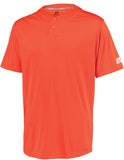 Russell Athletic Youth Performance Two-Button Solid Jersey