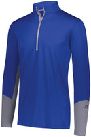 Russell Athletic Hybrid Pullover in Royal/Steel  -Part of the Adult, Russell-Athletic-Products, Shirts product lines at KanaleyCreations.com