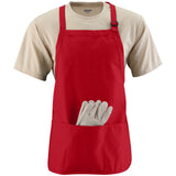 Augusta Sportswear Medium Length Apron With Pouch