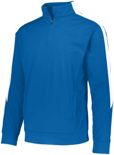 Augusta Sportswear Medalist 2.0 Pullover in Royal/White  -Part of the Adult, Adult-Pullover, Augusta-Products, Outerwear product lines at KanaleyCreations.com