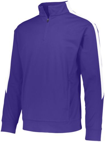 Augusta Sportswear Medalist 2.0 Pullover in Purple/White  -Part of the Adult, Adult-Pullover, Augusta-Products, Outerwear product lines at KanaleyCreations.com