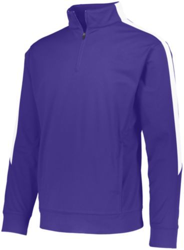 Augusta Sportswear Youth Medalist 2.0 Pullover in Purple/White  -Part of the Youth, Youth-Pullover, Augusta-Products, Outerwear product lines at KanaleyCreations.com