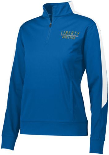 Augusta Sportswear Ladies Medalist 2.0 Pullover in Royal/White  -Part of the Ladies, Ladies-Pullover, Augusta-Products, Outerwear product lines at KanaleyCreations.com