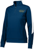 Augusta Sportswear Ladies Medalist 2.0 Pullover in Navy/White  -Part of the Ladies, Ladies-Pullover, Augusta-Products, Outerwear product lines at KanaleyCreations.com