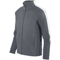 Augusta Sportswear Medalist Jacket 2.0 in Graphite/White  -Part of the Adult, Adult-Jacket, Augusta-Products, Outerwear product lines at KanaleyCreations.com